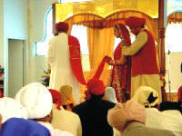 طقوس الزواج لدى طائفة السيخ في الهند