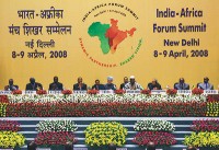 جانب من قمة الهند وأفريقيا التي عقدت في 2008 