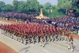 مشهد لعرض عسكري بمناسبة "عيد الجمهورية" في نيو دلهي